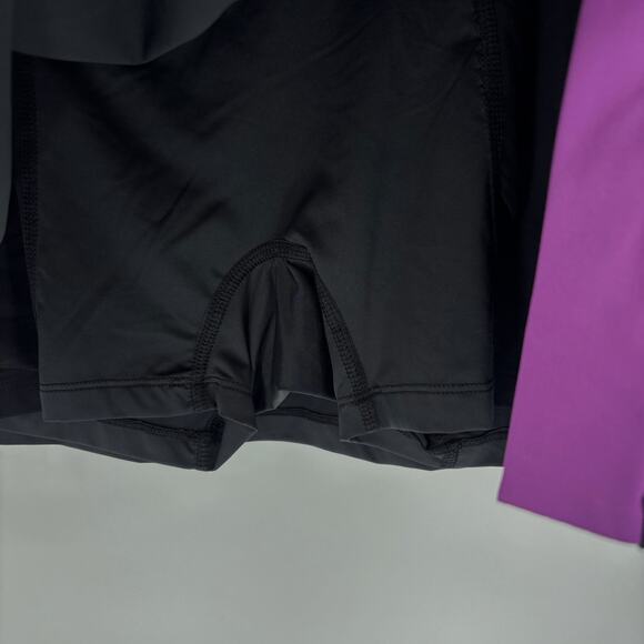 NEW Tail Skort Medium Tennis Pickleball Golf Black Purple - Picture 2 of 6